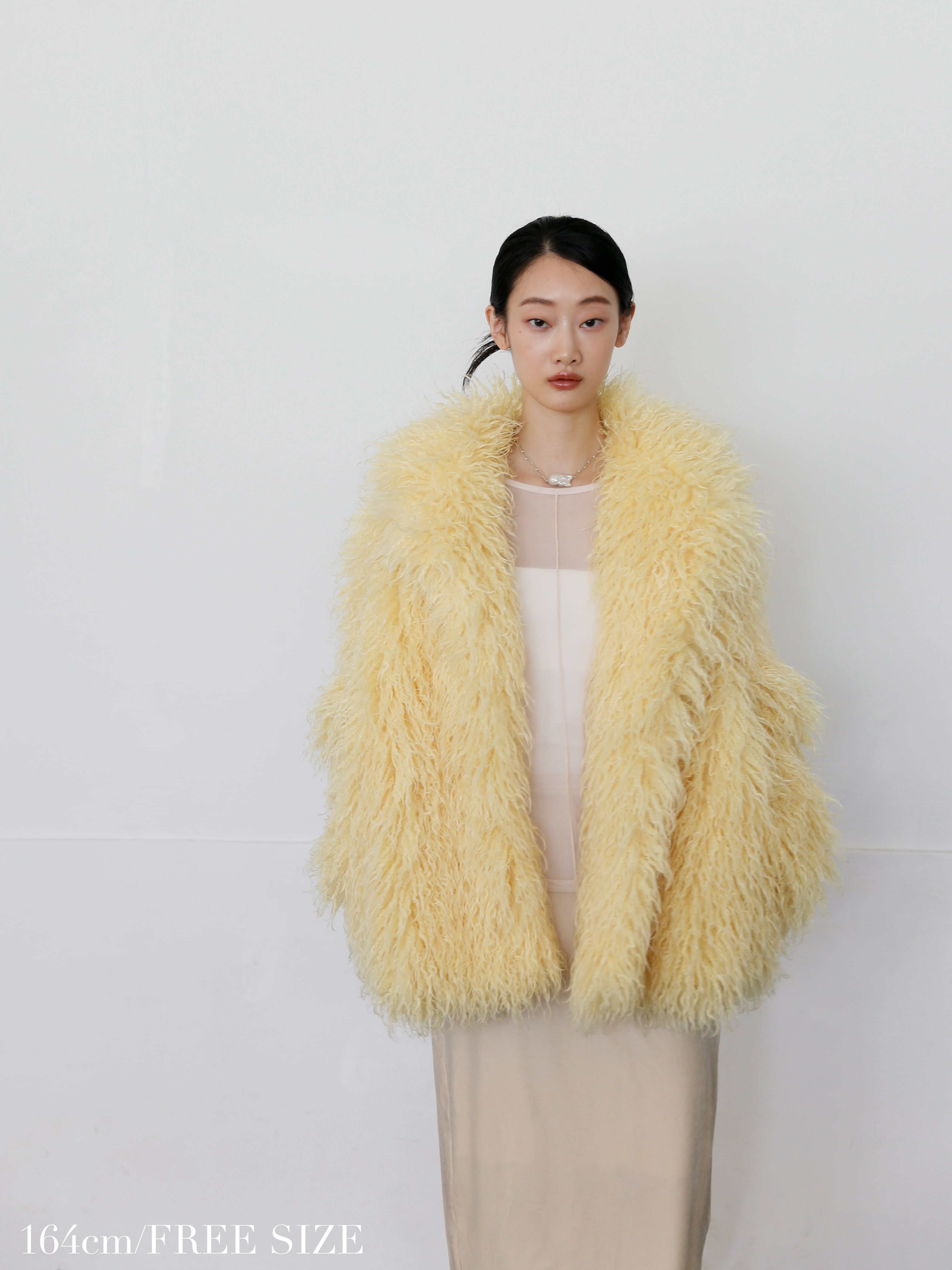 curly eco fur coat | Katrin TOKYO curly eco fur coat | Katrin TOKYO