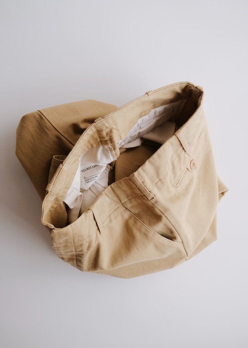 HELMUT LANG 1996 velcro bondage cotton pants HELMUT LANG 1996 velcro bondage cotton pants
