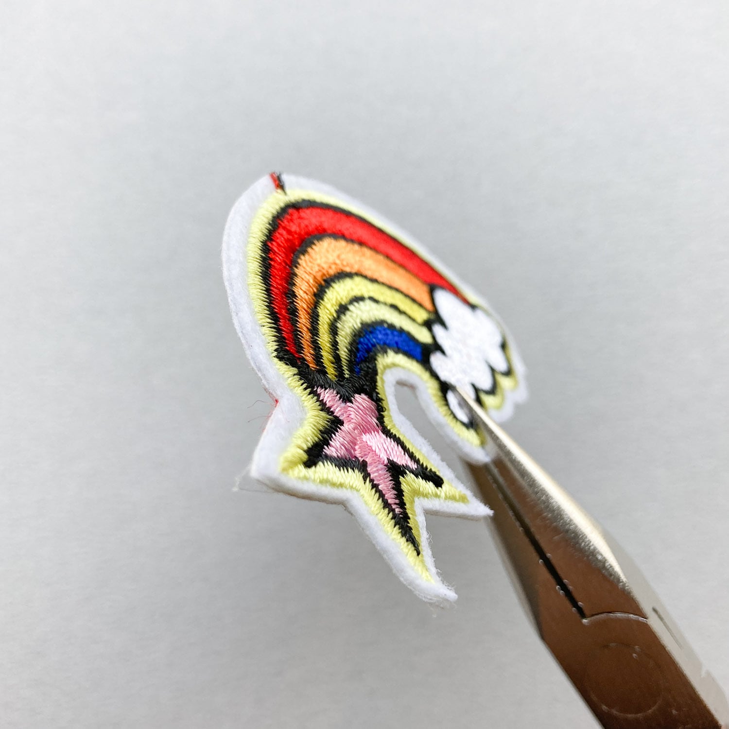 星と虹のワッペン | Dua-アクセサリーパーツショップ