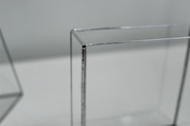 HAKU GLASS FLOWER VASE / H10 cm