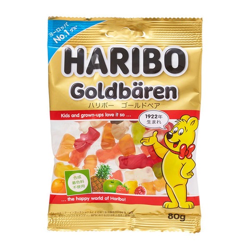 HARIBO ハリボー ゴールドベア 80g