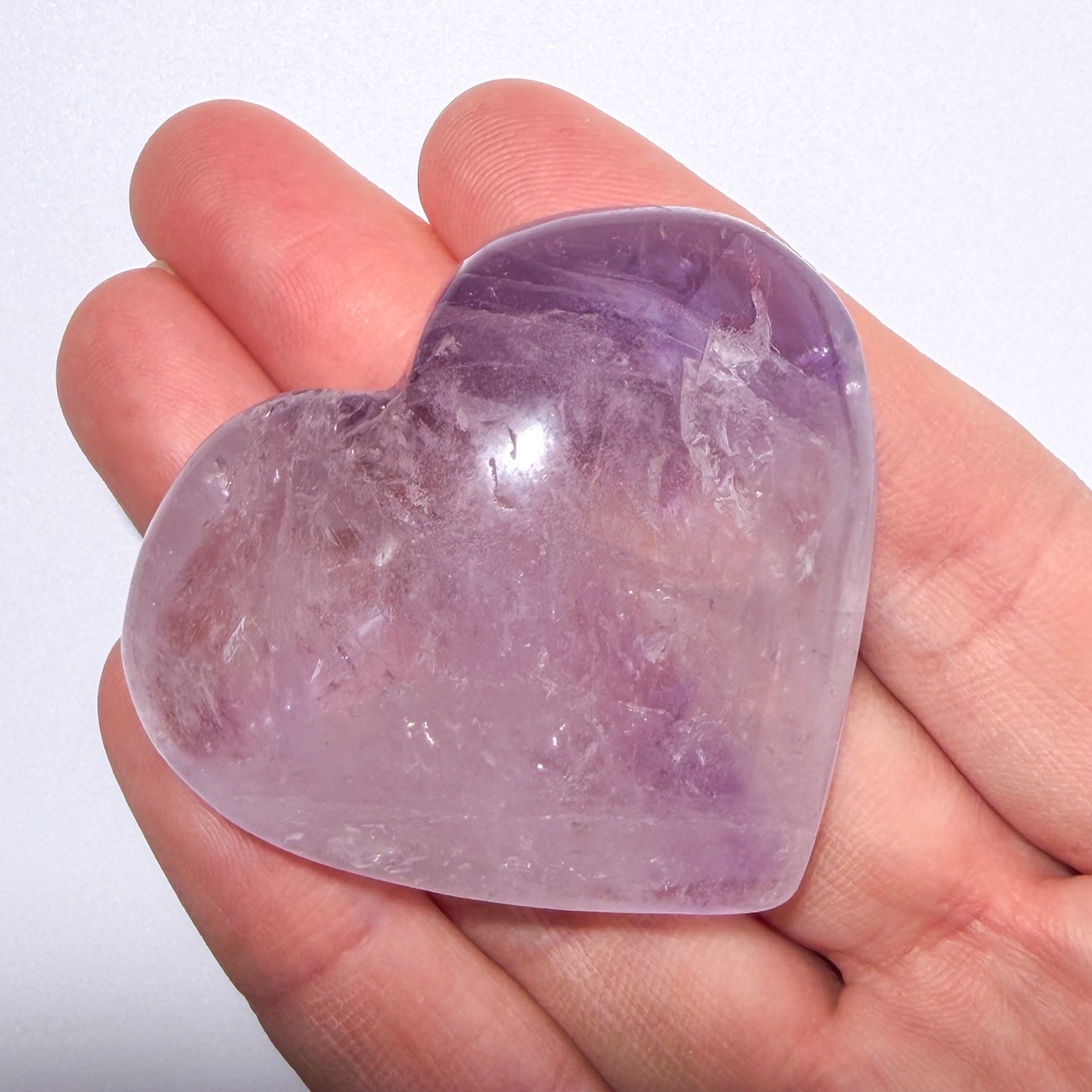 アメジスト ハート ＊ Amethyst ＊ 天然石