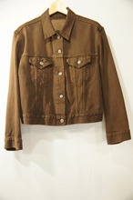 【US old clothes】 Levi's 後染めリメイク デニムジャケット
