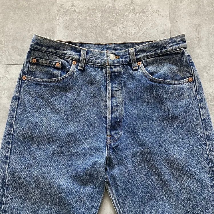 W33 L32】90's US.Levis 501 リーバイス ノックスビル工場(532) ボタン