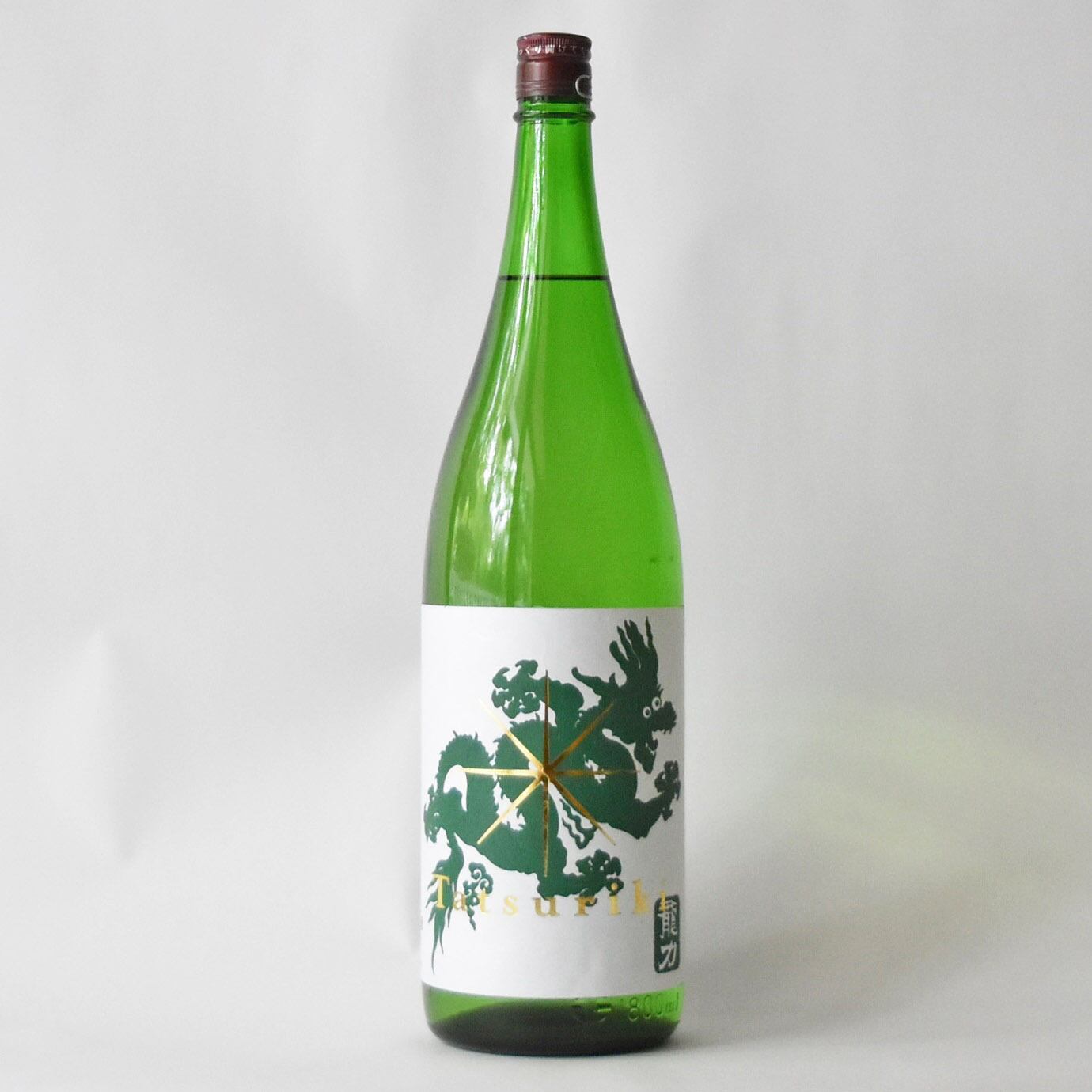 龍力 純米酒 ドラゴン （緑）1800ml 日本酒・地酒通販＆贈答ショップ『まいにち日本酒 しめのうち』