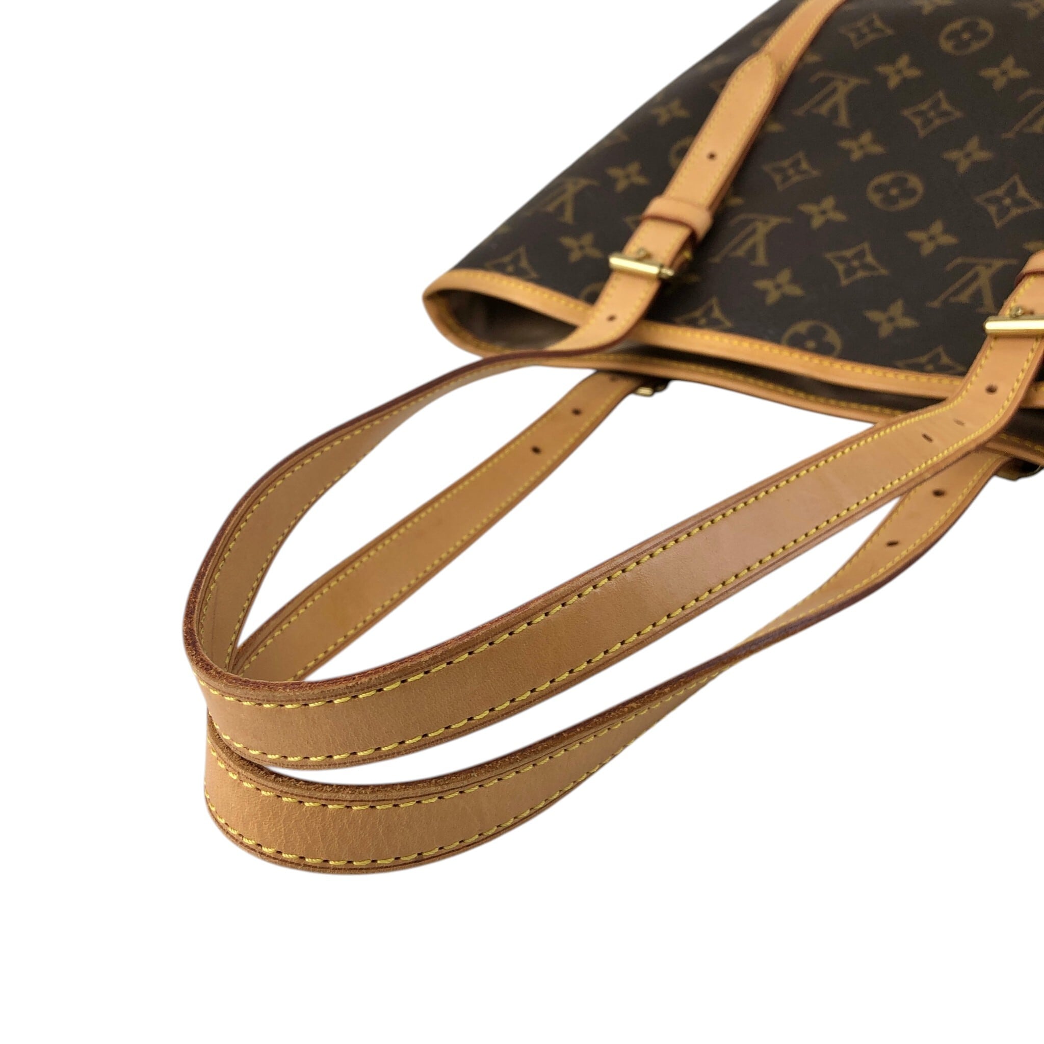 LOUIS VUITTON ルイヴィトン モノグラム トートバッグ ブラウン PVC