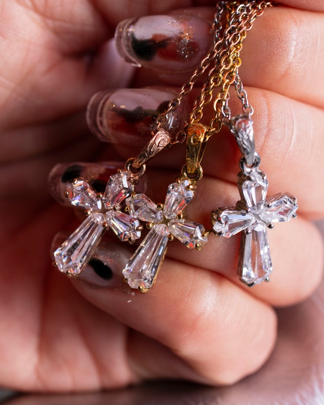 ice cross necklace