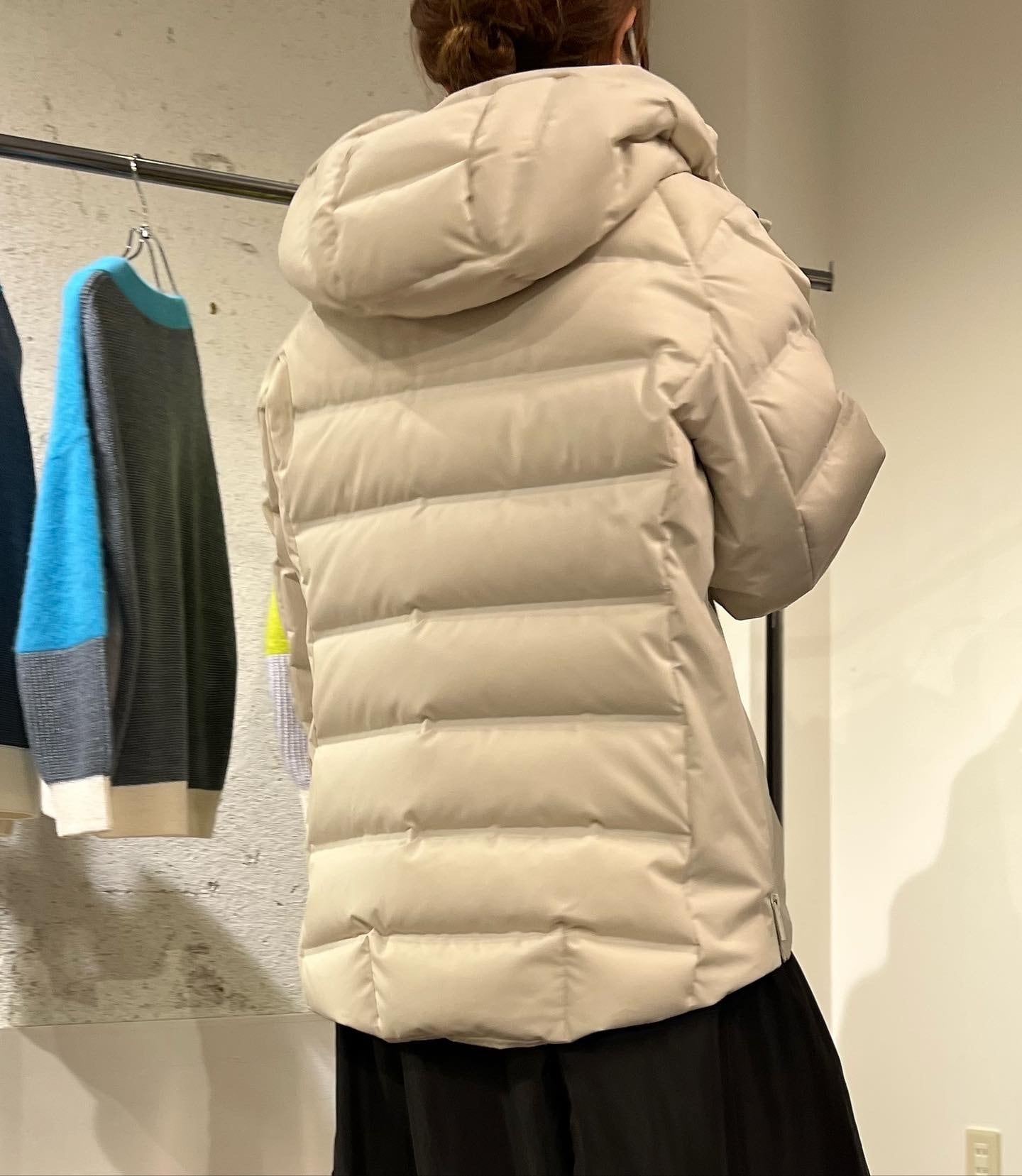 リズレイ RISLEY risley シームレスステッチダウンジャケット | Sister