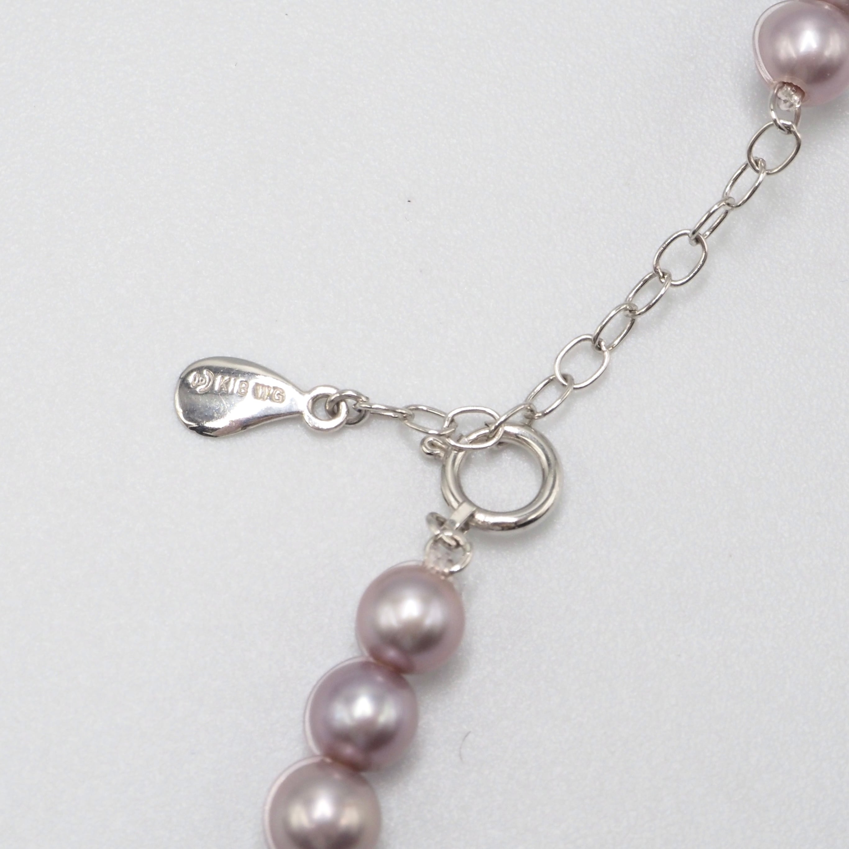 TASAKI 5連 パール ネックレス チョーカー シルバー K18 ホワイト