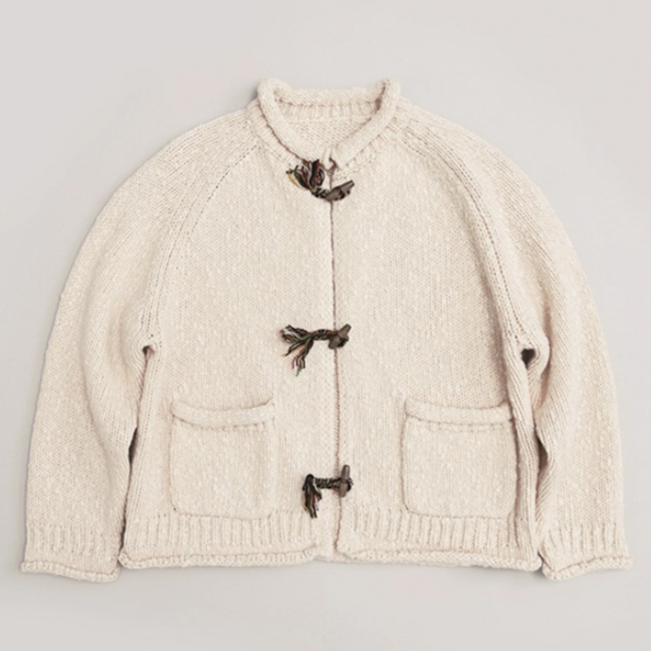 【2color】木漏れ日のトグルカーディガン《P0319》