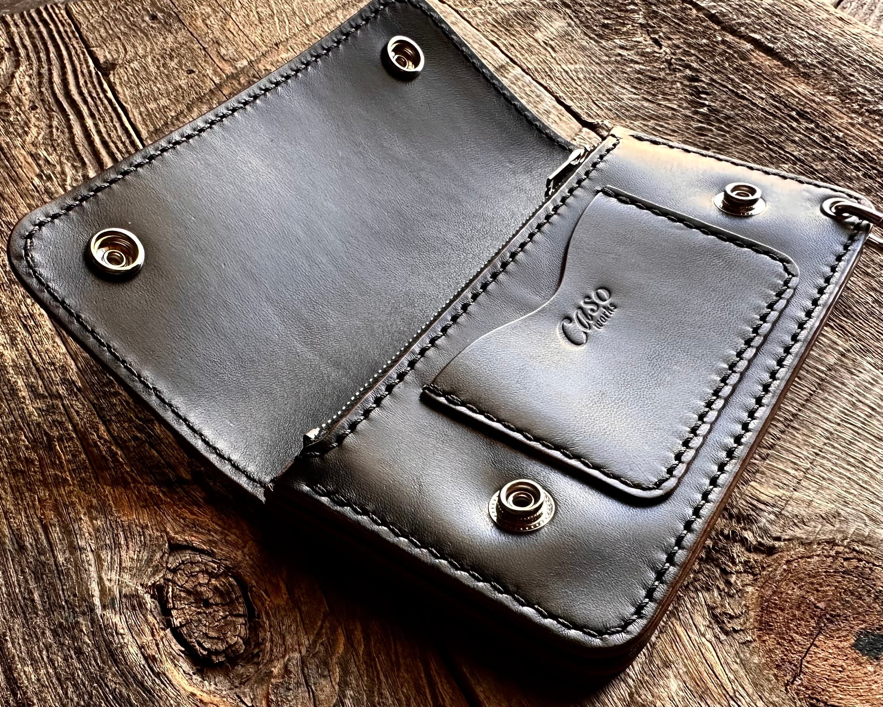 TALON◎ Casoworks Leather Trucker Wallet TRUCKER WALLET 02-1 | Casoworks