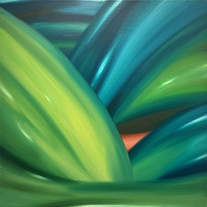 WAKANA “Neighboring Balloon - Metallic Yellow Green & Metallic Green”