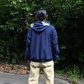HEAVY PIMA TWILL 1-TUCK FRENCH ARMY WIDE TAPERED TROUSER style2