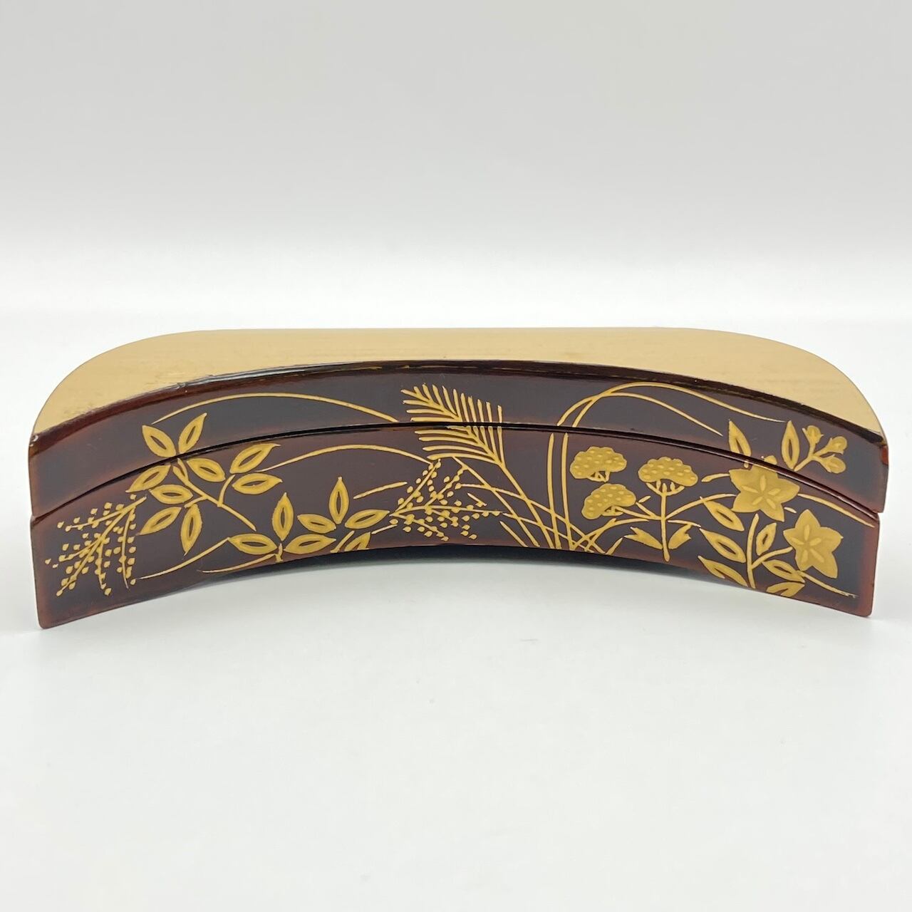 新古】竹香合 三日月形 鵬雲斎好写 北村葵春 共箱入 | 錦玉堂