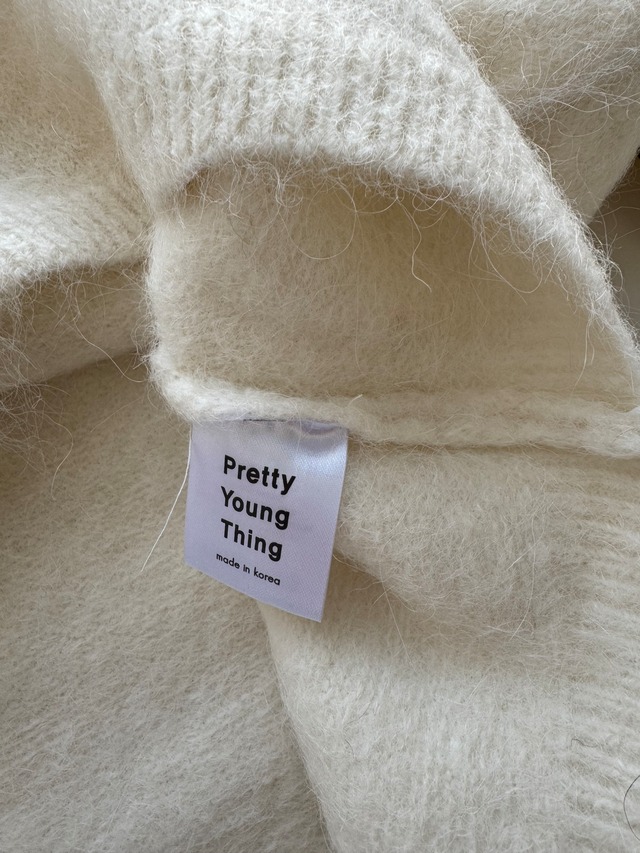 (即納) pretty young thing / Bolding cardigan 2color