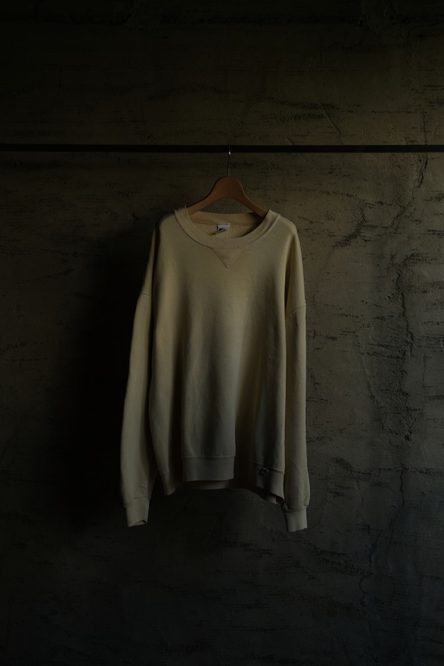 Utah/90's "RUSSELL" sweat/pale lemon
