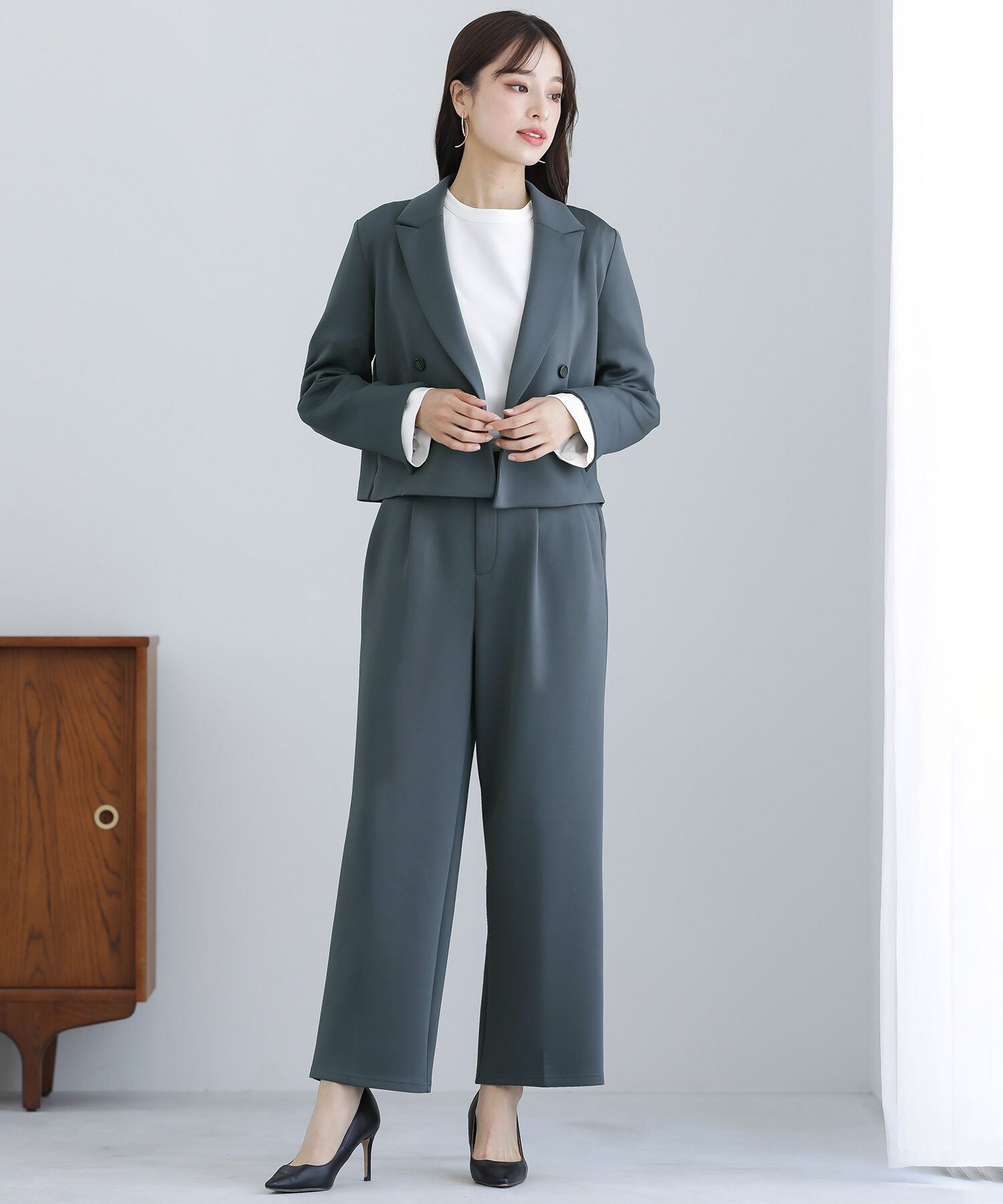 セットスーツ【SALE30%OFF】無敵のダブルジャケットスーツ セットスーツ【SALE30%OFF】無敵のダブルジャケットスーツ