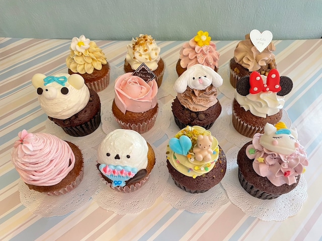 ホワイトデーカップケーキ全種類12個セット