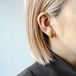 小ぶりなピアス｜box 〈無垢真鍮〉