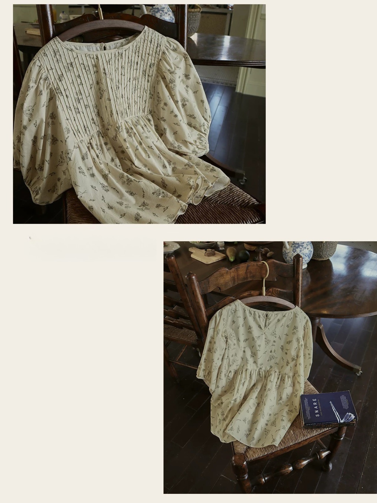 Cueillette Smock Blouse F0739