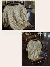 Cueillette Smock Blouse F0739