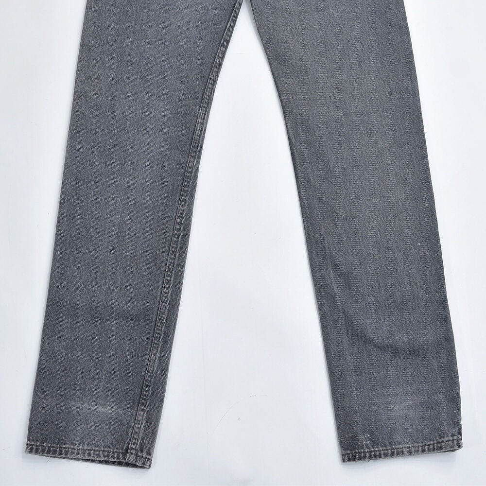 90s アメリカ製 Levi's リーバイス 501 後染めブラック フェードグレー