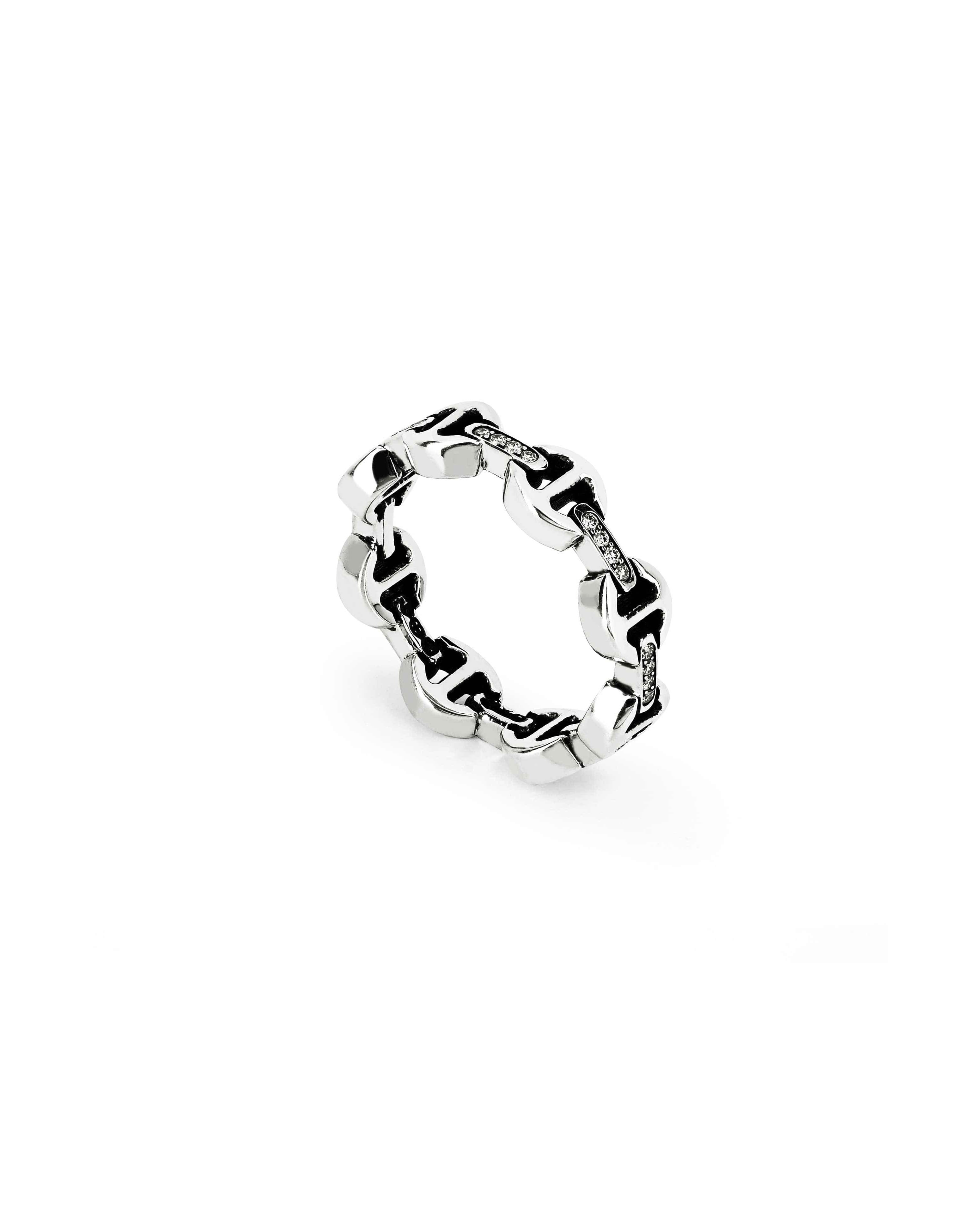 HOORSENBUHS】DAME TRI-LINK WITH DIAMOND BRIDGES | idealclasse