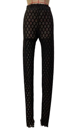 【27SS | 先行予約】FUMIE TANAKA フミエタナカ / パンツ /mesh mesh leggings