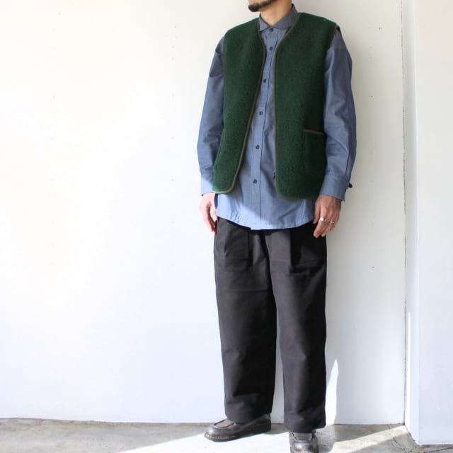COLDBREAKER コールドブレーカー ウールZIPベスト 国内別注 5 COLDBREAKER コールドブレーカー ウールZIPベスト 国内別注 5