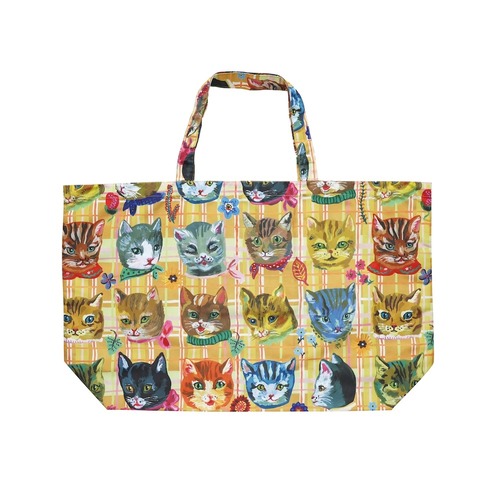 【Nathalie Lete】Pocketable bag（Cats）