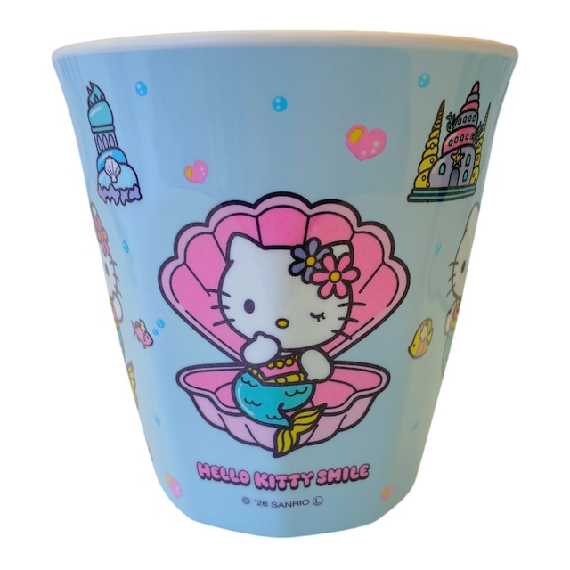 【HELLO KITTY SMILE】メラミンコップ各種(人魚・乙姫)