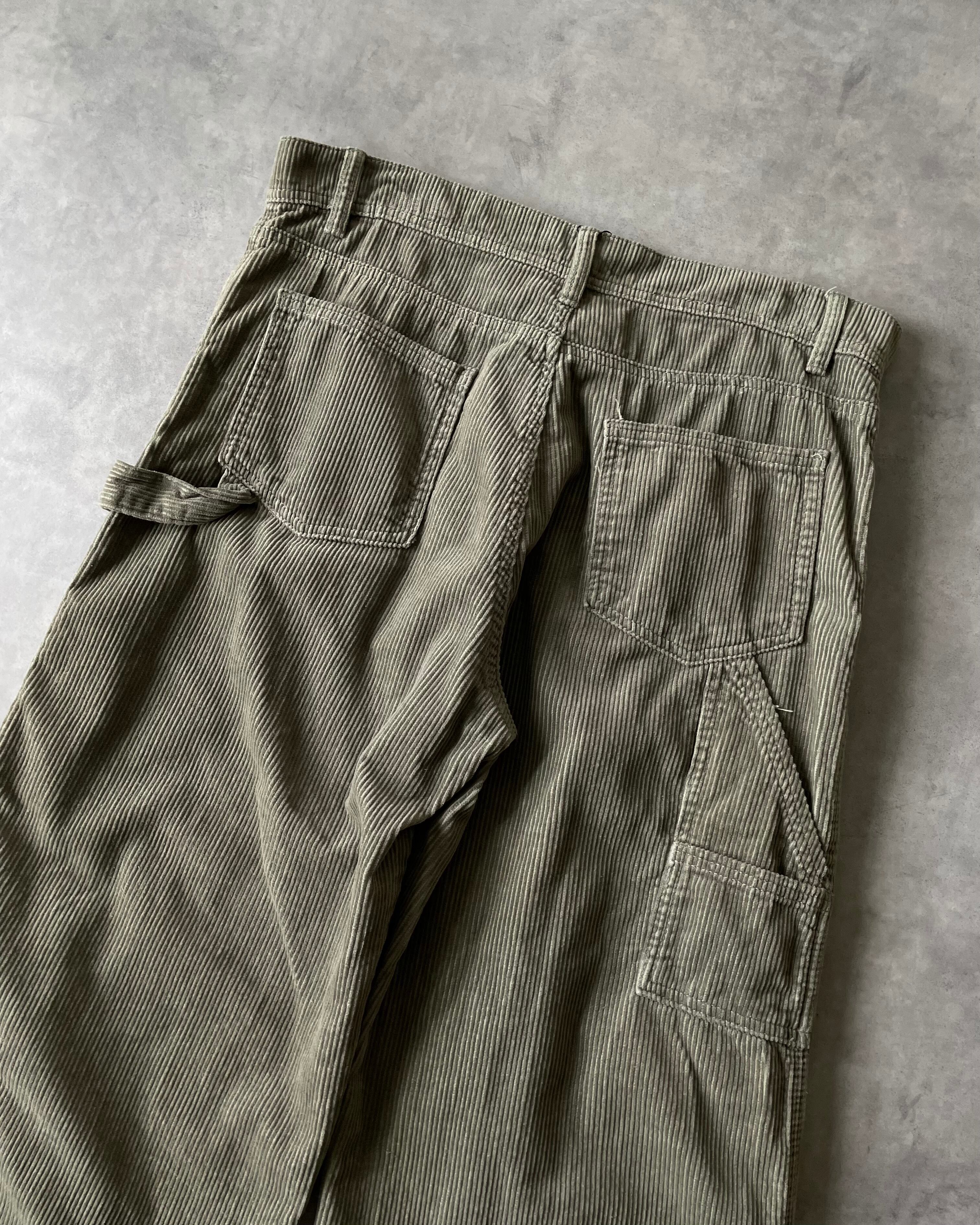 NO BOUNDARIES Double Knee Corduroy Painter Pants | VOLAR