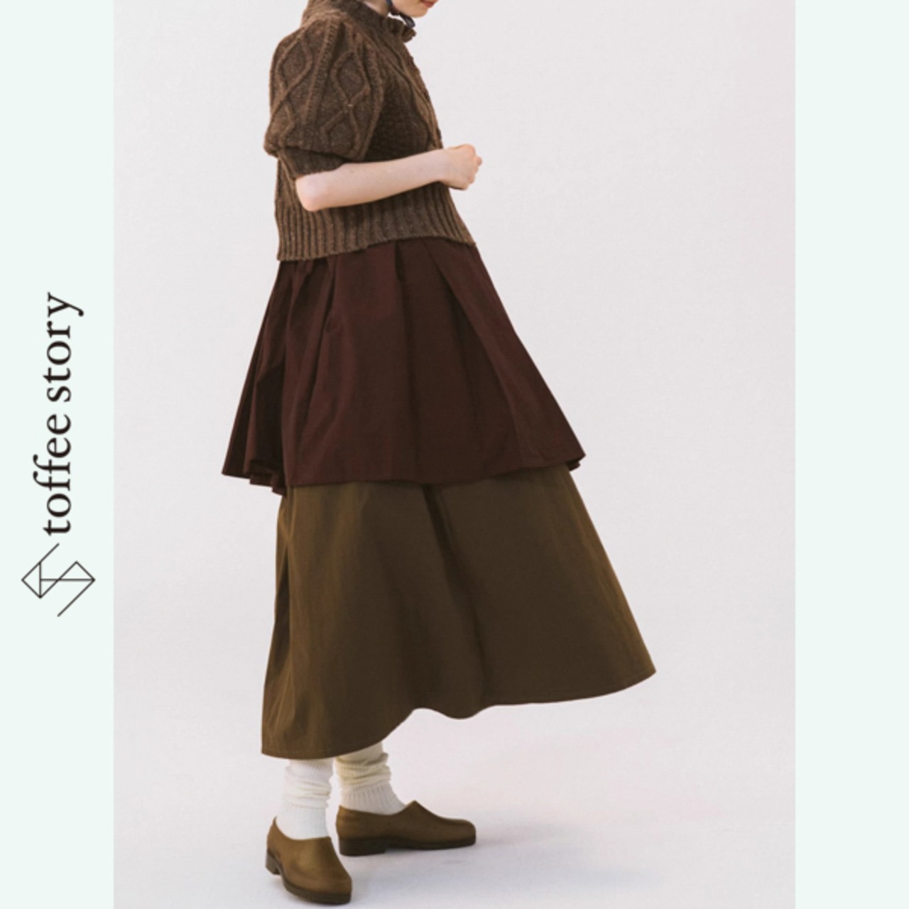 【2color】木漏れ日に映えるケーブルカーディガン 《W0204》