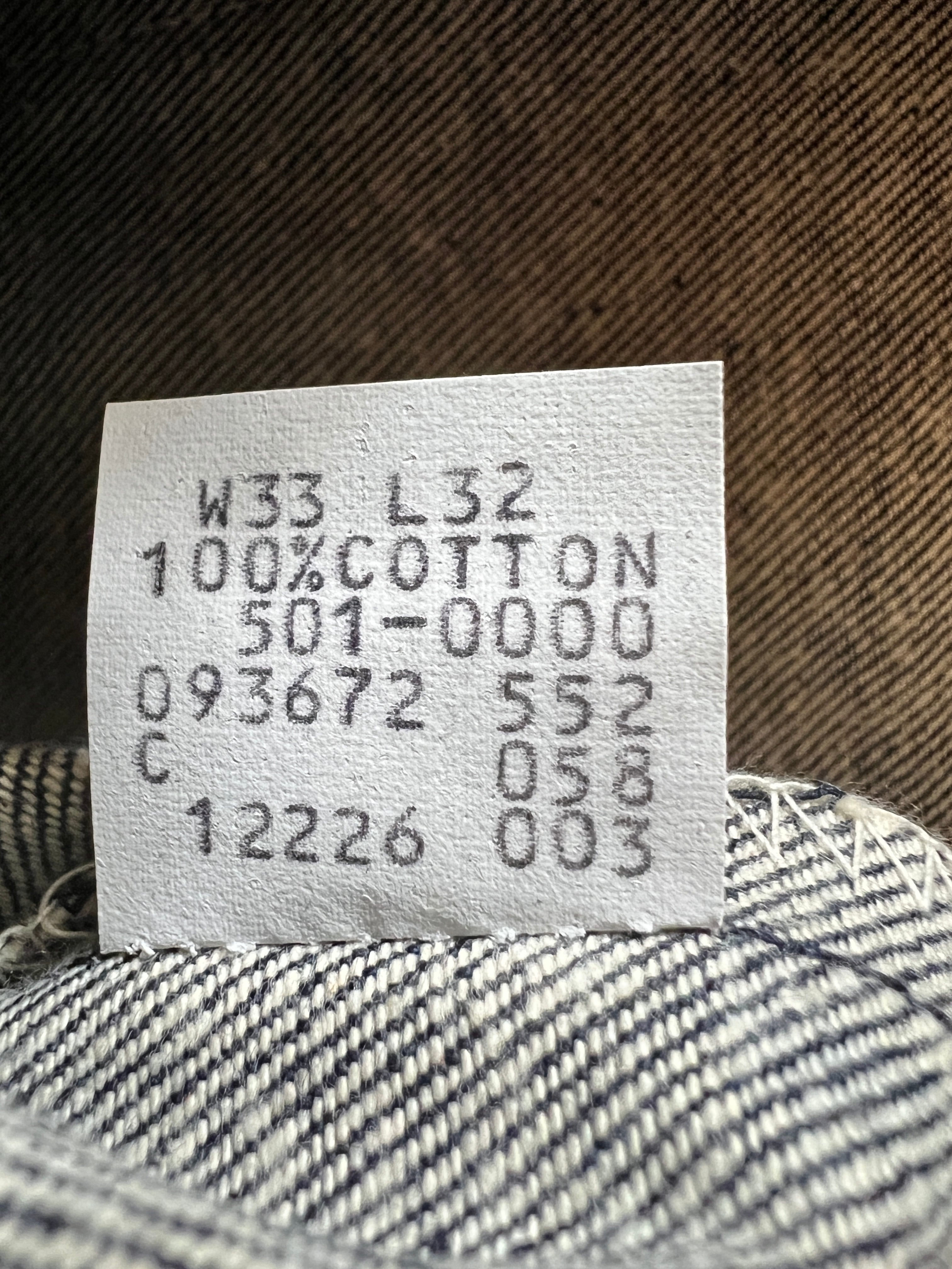 80's Levi's 501 デニムパンツ DEADSTOCK 表記(33×32) USA製