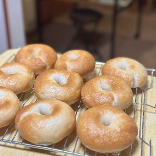 お米の宝石（ベーグル：プレーン）6個セット｜グルテンフリー生米パン 画像