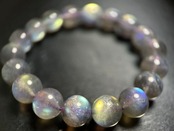 【SS】グレーラブラドライトブレスレット