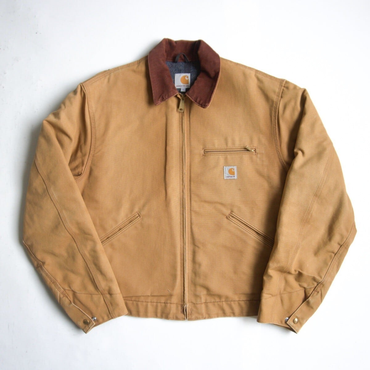 USA製】Carhartt【DETROIT JACKET デトロイトジャケット】XL TALL J001