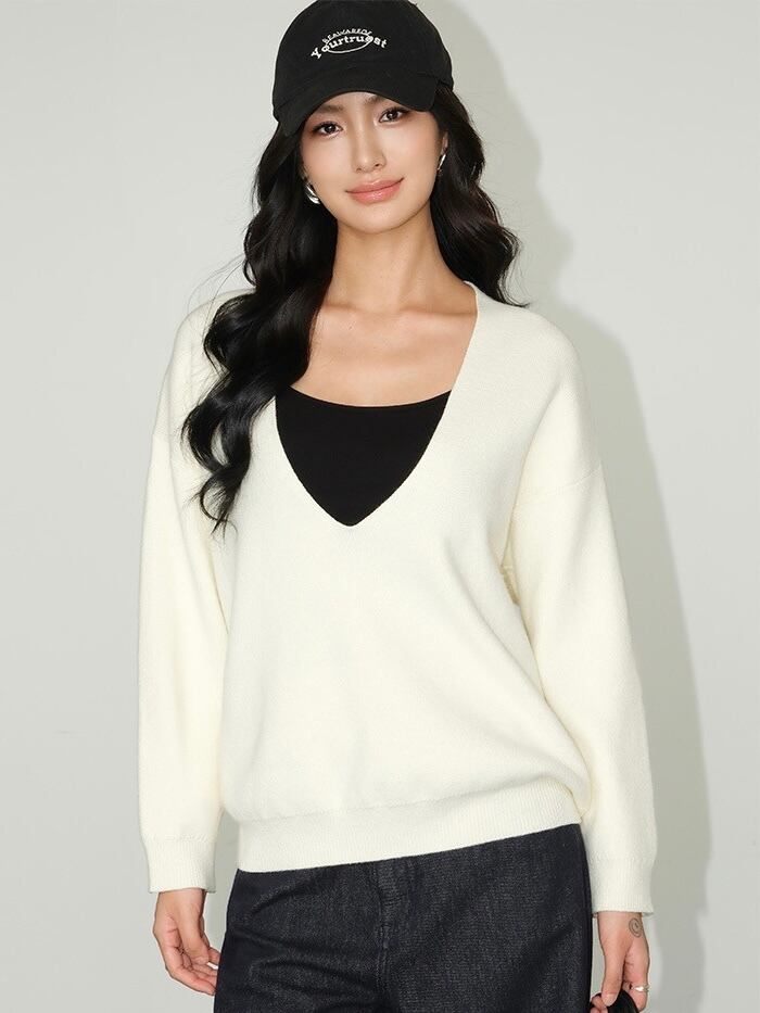 ディープモードVネック