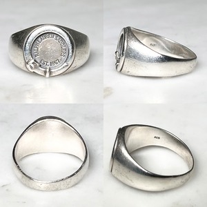 RALPH LAUREN silver signet ring