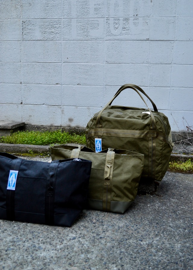 LUCEBER Heavy Nylon French Parachute Type Hand Bag ルースバー パラシュートバッグ ハンドデイバッグ トートバッグ