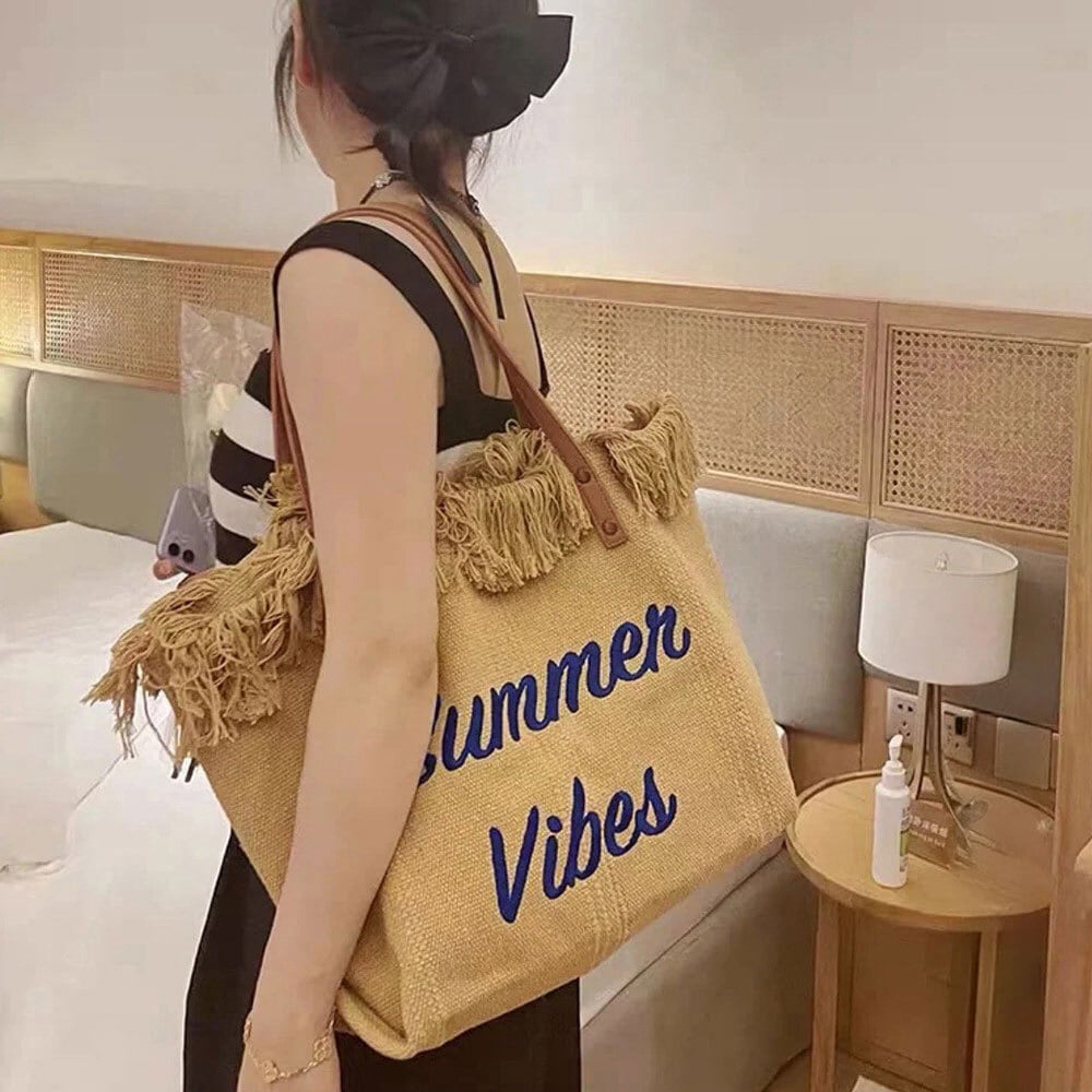 フリンジ トートバッグ レディース キャンバス 通勤 通学 大人 かわいい きれいめ おしゃれ カジュアル 大容量 A4 ロゴ 大人可愛い 大人女子