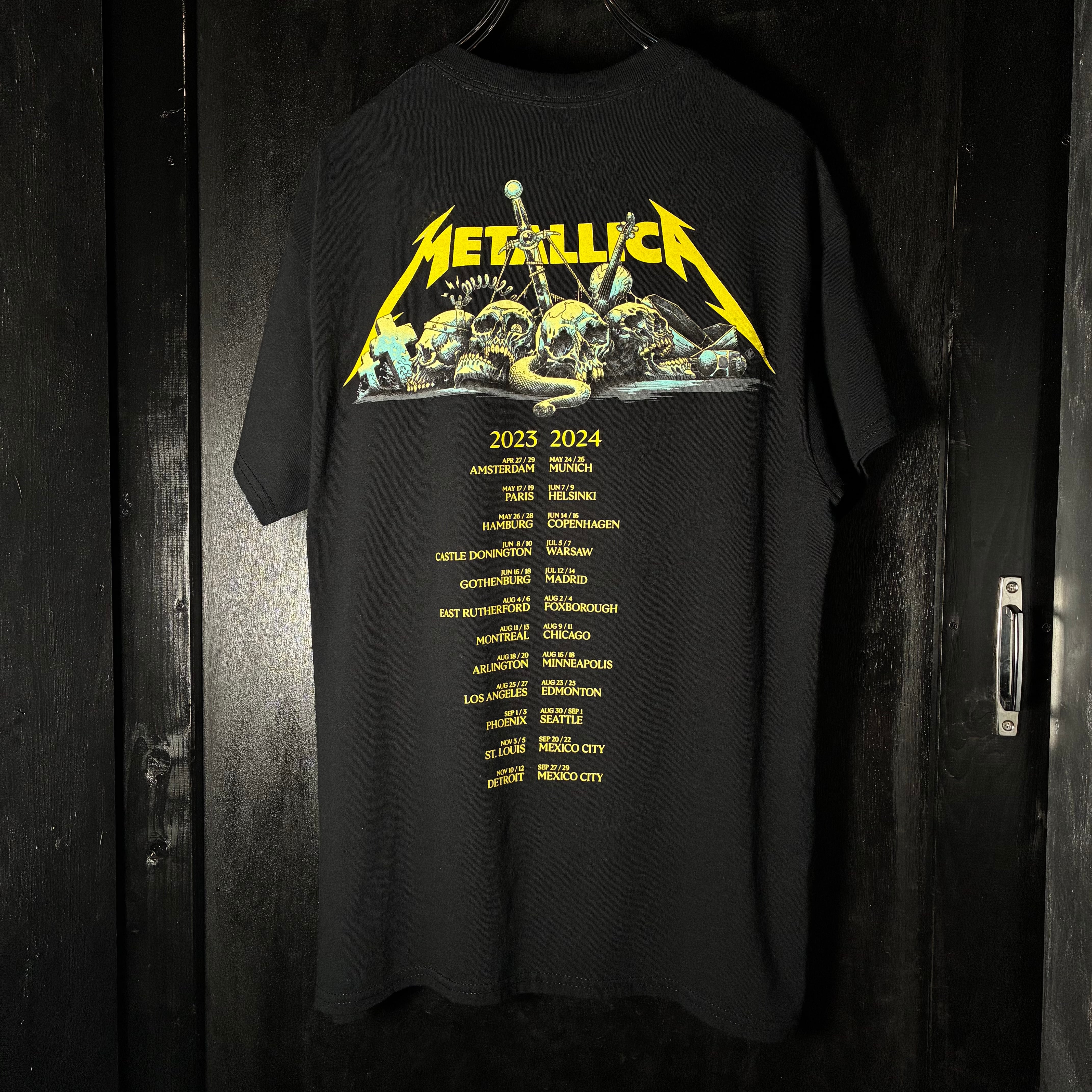 llica/メタリカ M72 ワールドツアーTシャツ US限定T Metallica/メタリカ M72 ワールドツアーTシャツ US限定T - メルカリ