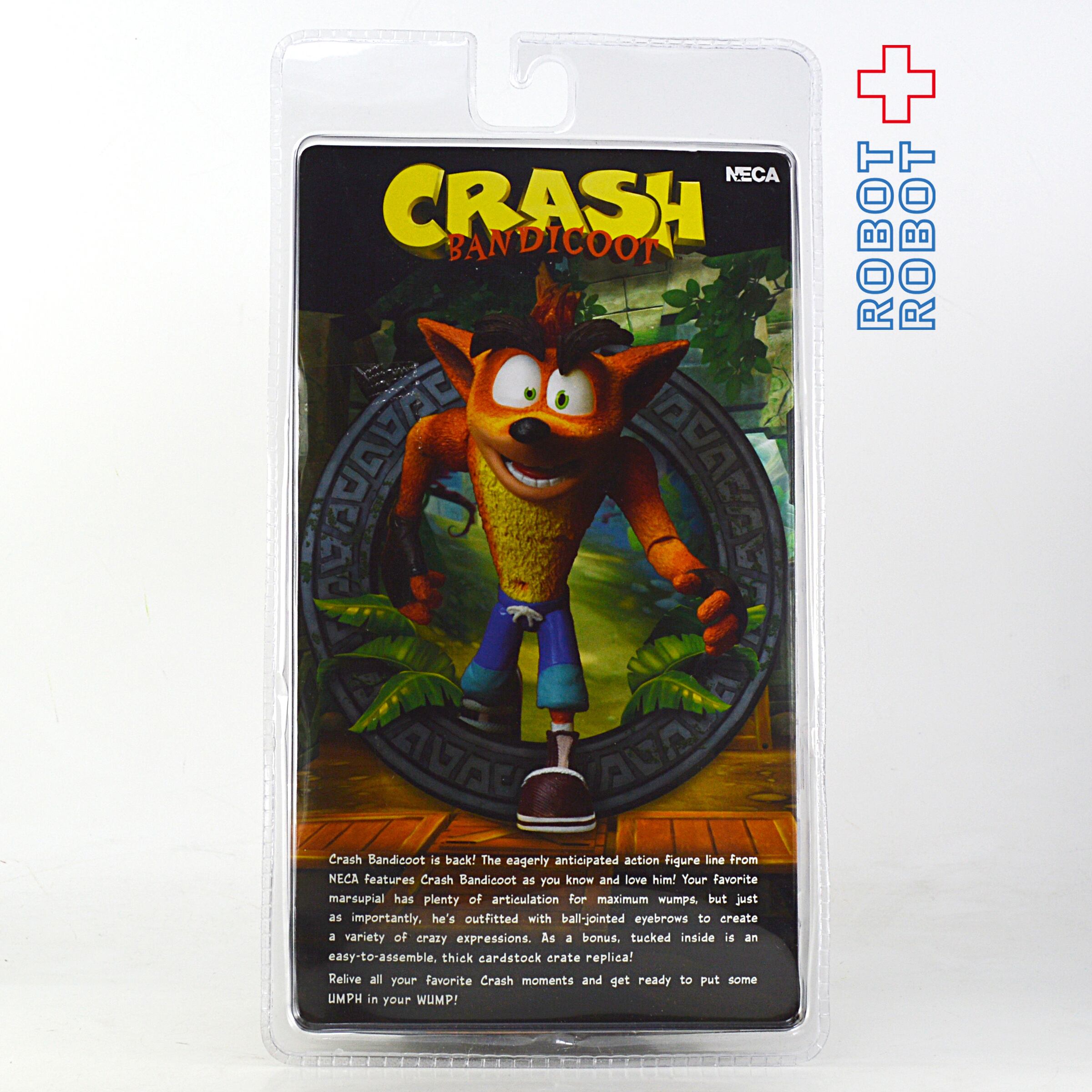 NECA クラッシュ・バンディクー 5.5インチ アクションフィギュア