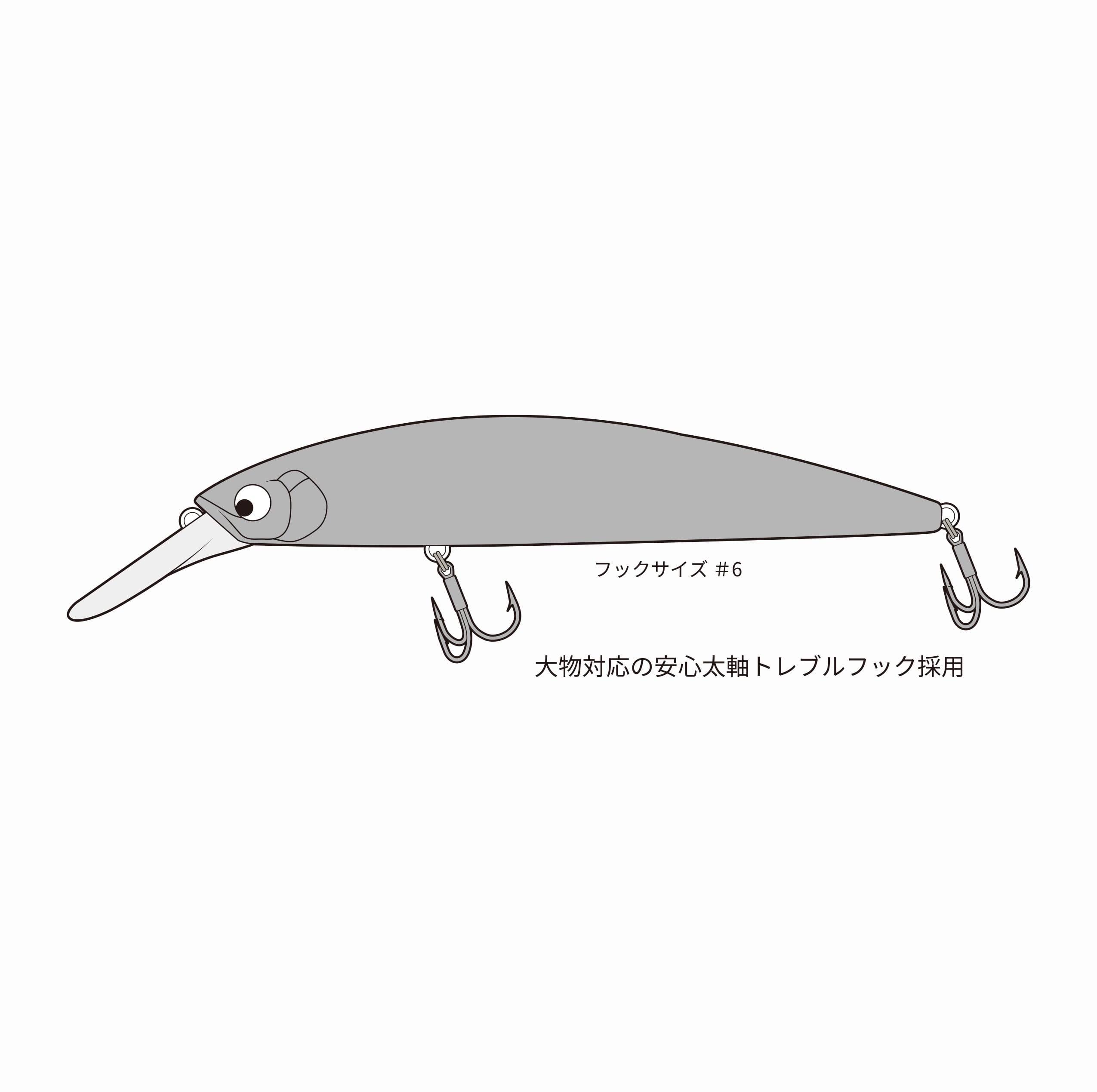 ルアー シンキングミノー ACTY HEAVY 90 ヘビーアクティー ソルト