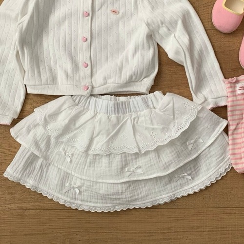 【1/26〆予約】<berryberry>  Marshmallow skirt  (インナーパンツ付き)