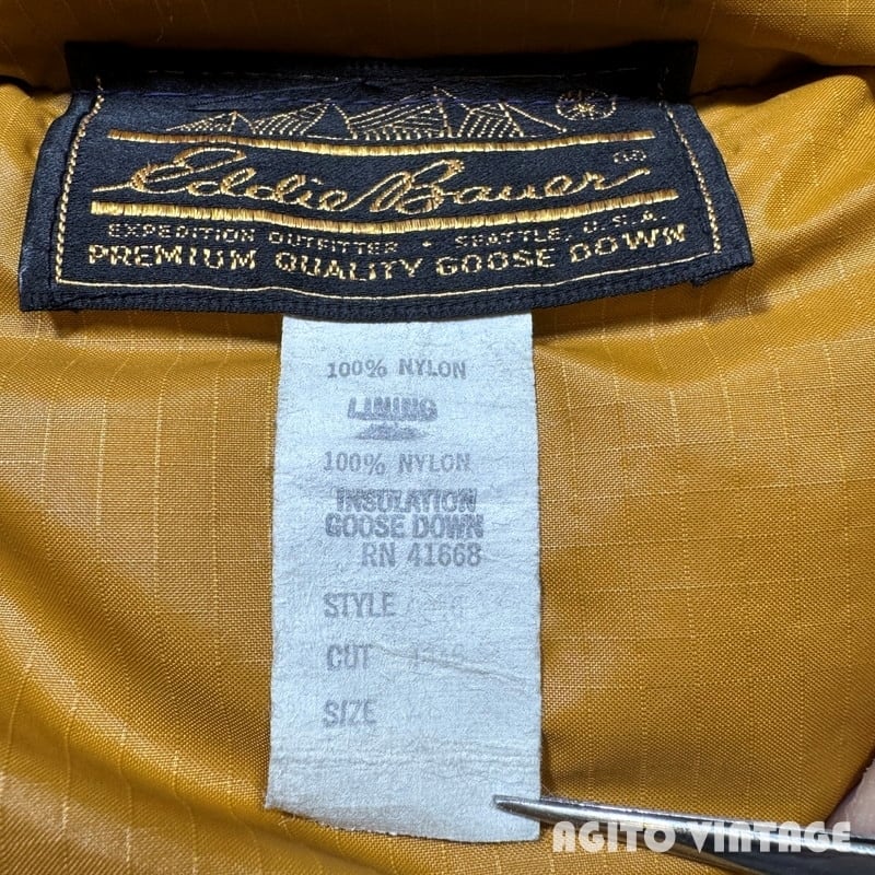 70's~ Eddie bauer Snowline Vest エディーバウアー スノーライン