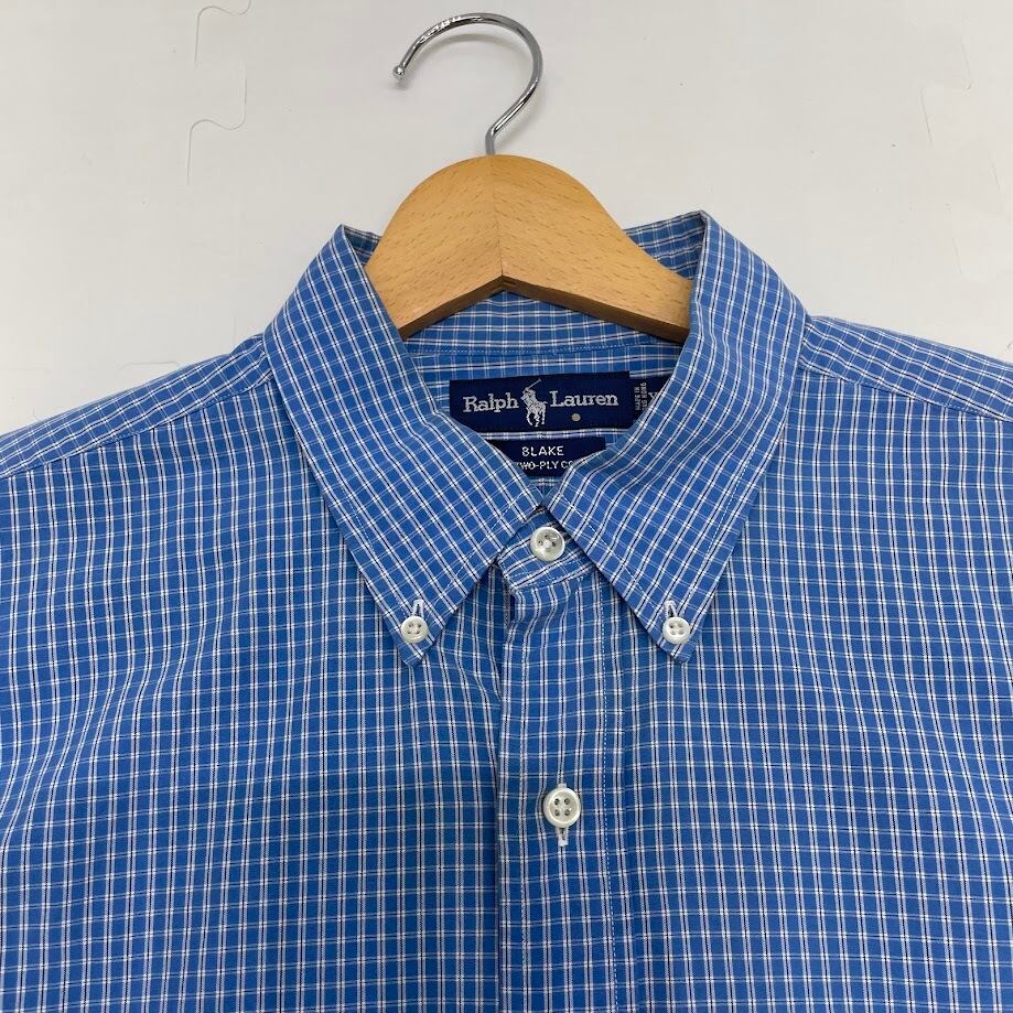 Ralph Lauren ラルフローレン BLAKE ギンガムチェックシャツ ポニー