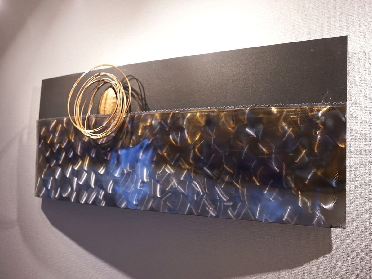 アルチザンハウス ウォールアートパネル 壁掛け オブジェ モダン 金属