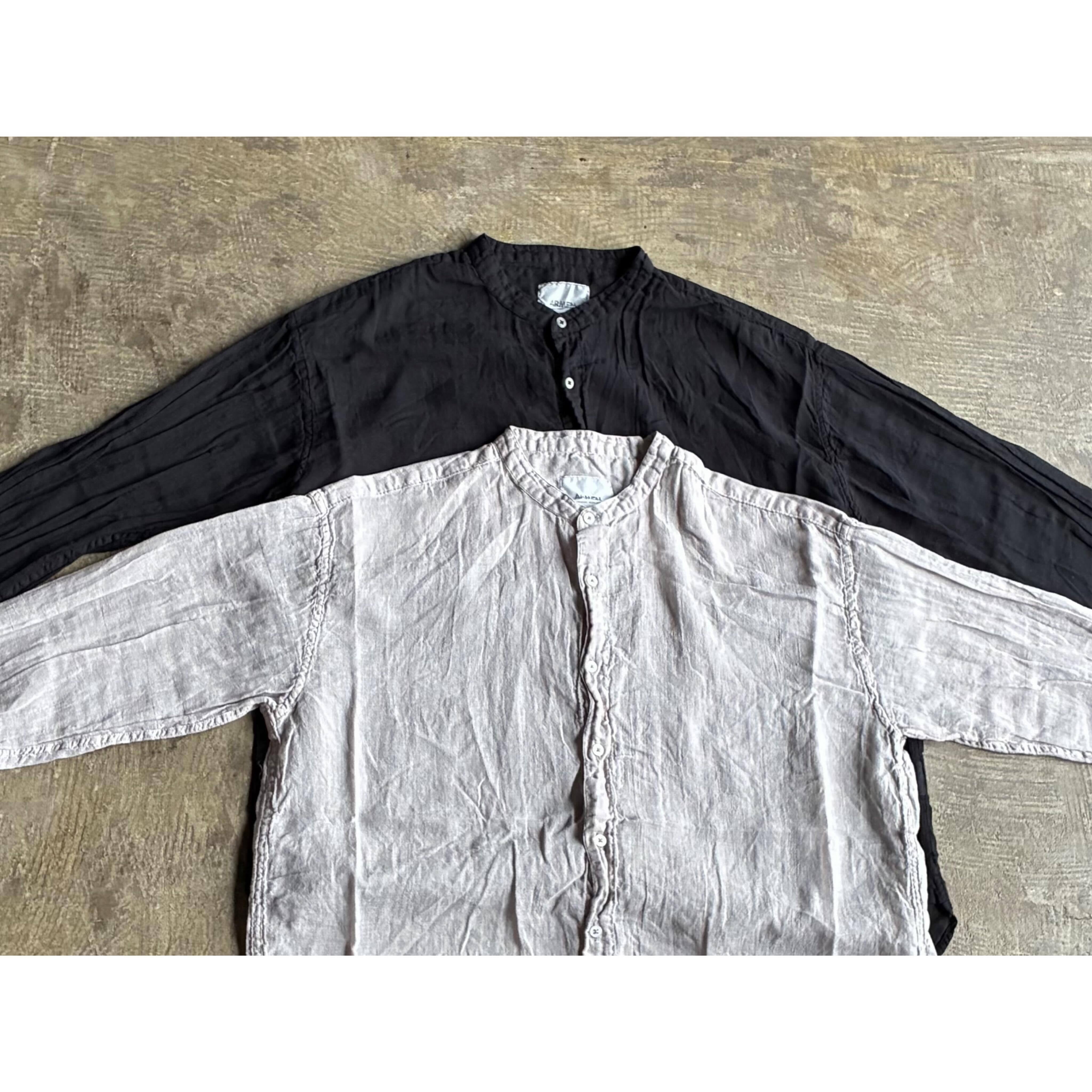 ARMEN(アーメン) 60s Single Gauze Plain Overdye Utility Banded