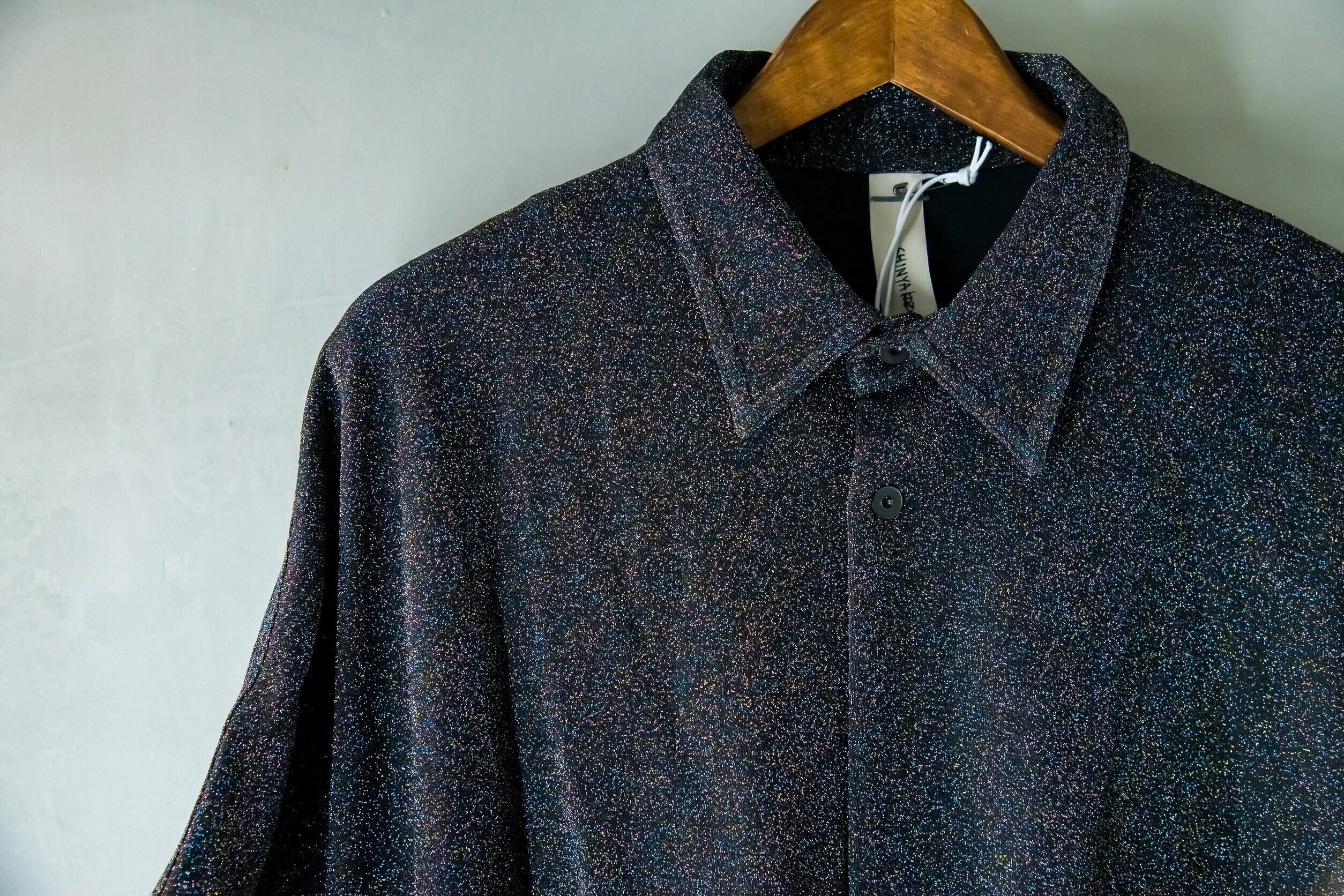 SHINYA KOZUKA 24SSラメ入りノースリーブシャツ SHINYA KOZUKA 24SSラメ入りノースリーブシャツ - メルカリ